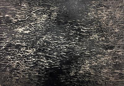 〈編〉，2017，油墨、紙，image size：21.2 cm × 30 cm.