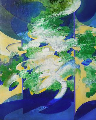 浮動景緻－變形風景之空間部署 《框與影》9  旋轉門