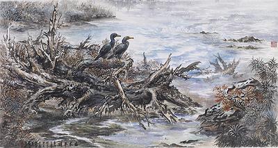 Wetland Varieties - Chines Ink Painting Creativity Studies's Cover