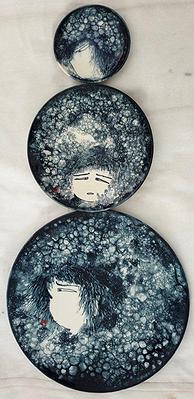 境由心生-呂淑玲水墨創作-8.漸漸和平