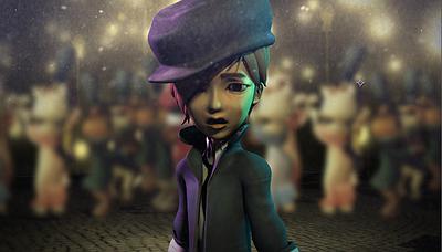 動態圖像運用於3D電腦動畫之創作研究-10