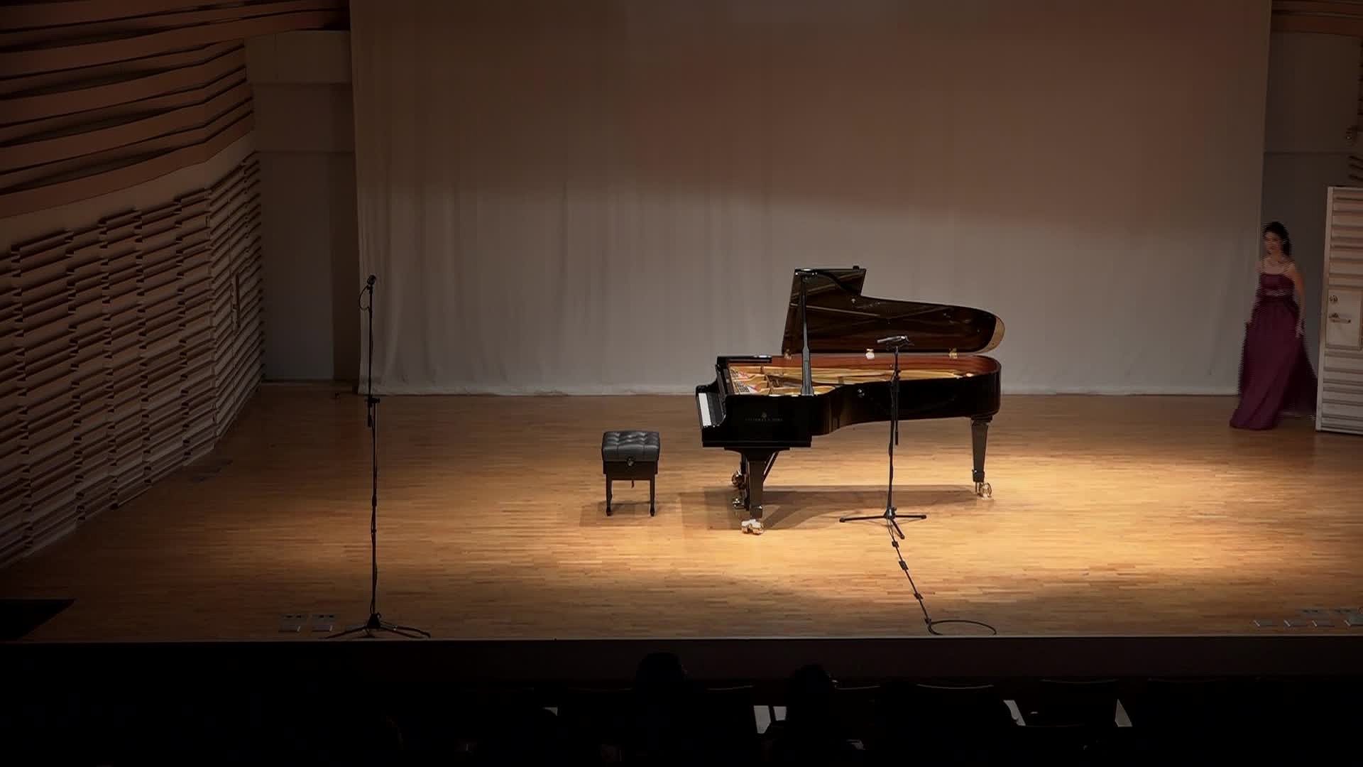 真琴諼言-蘇品諼畢業獨奏會 02 S. Rachmaninoff   Lilacs, Op.21, No.5     Daisies, Op.38, No.3    Liebeslied