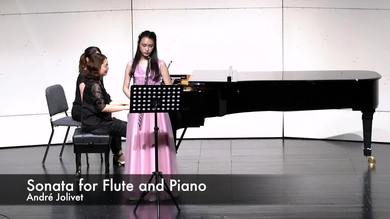 高寧兒長笛演奏會含輔助文件：安德烈·若利維《給長笛與鋼琴的奏鳴曲》之樂曲分析與演奏詮釋-4