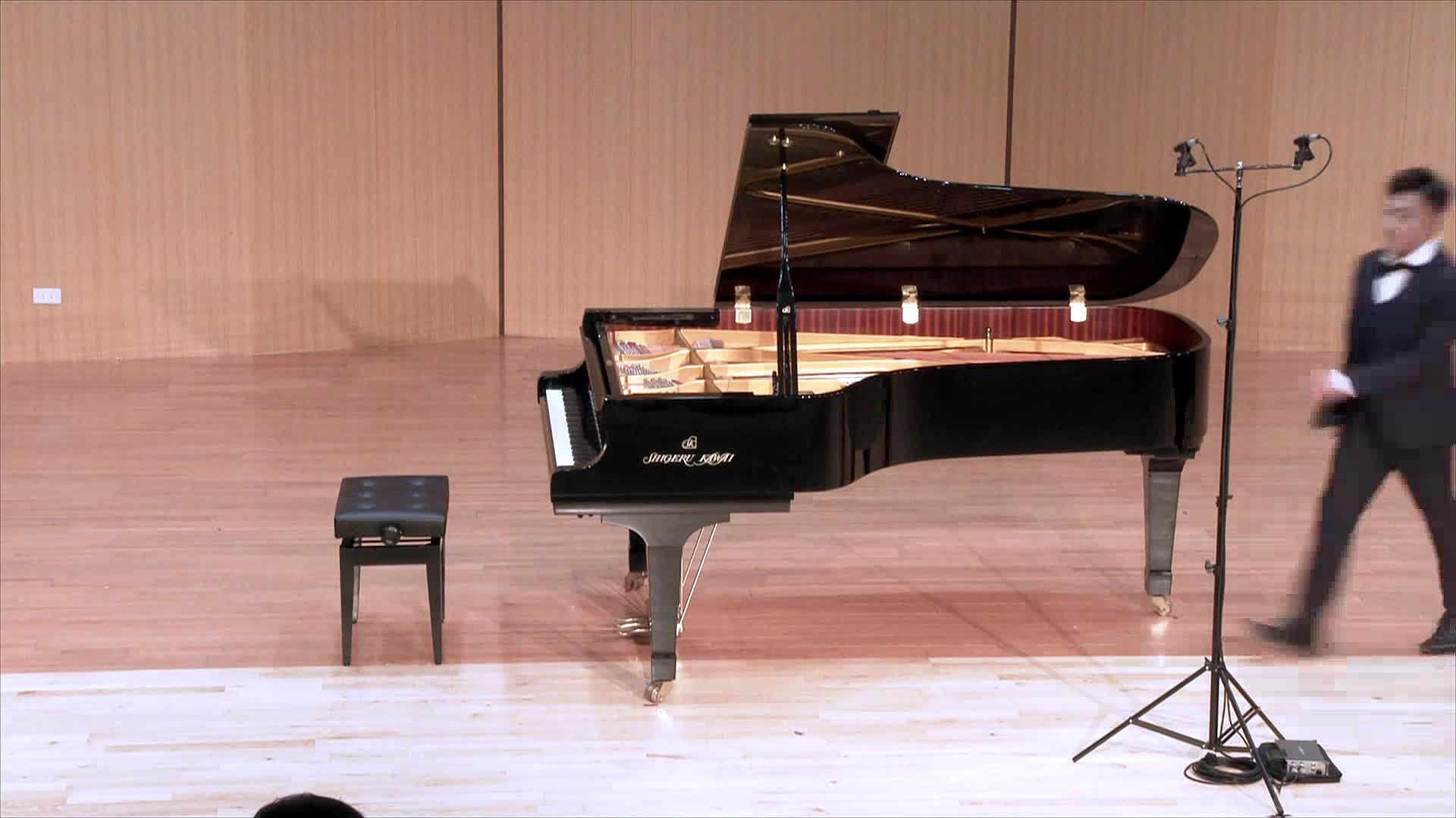 洪斯前鋼琴獨奏會-5 Chopin_Scherzo No3_Op39