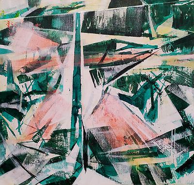 圖 4-4-19陳偉銘，〈自然•意象系列－23〉