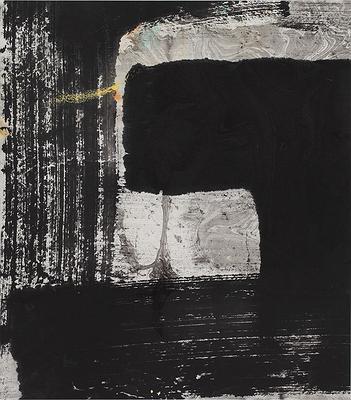 "When the black or white", virtual real or real virtual-Abstract painting by mixing Calligraphy, Chinese ink and Ceramic materials.'s Cover