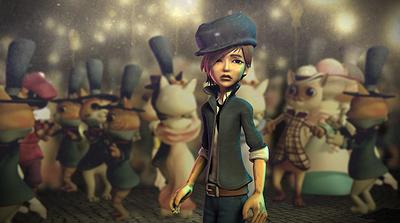 動態圖像運用於3D電腦動畫之創作研究-11