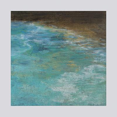 淼 - 堆    69.5 × 69.2cm      2014年1月  墨.水干顏料.壓克力