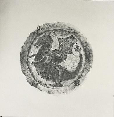 漢畫像石圖騰聯想與轉化–王玄雅繪畫創作研究-8-3