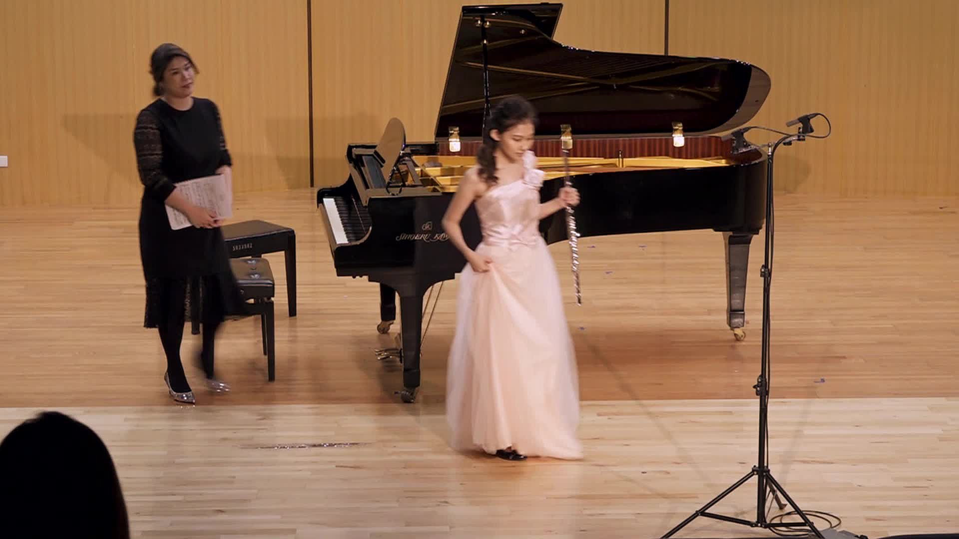 江貞儀長笛獨奏會-02 Charles Marie Widor Suite Op34 for Flute and Piano