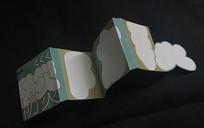 圖 4-3-2 摺頁造型實驗雛形 2