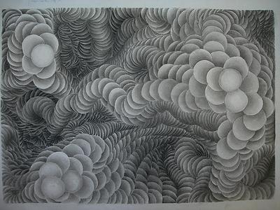 "When the black or white", virtual real or real virtual-Abstract painting by mixing Calligraphy, Chinese ink and Ceramic materials.'s Cover