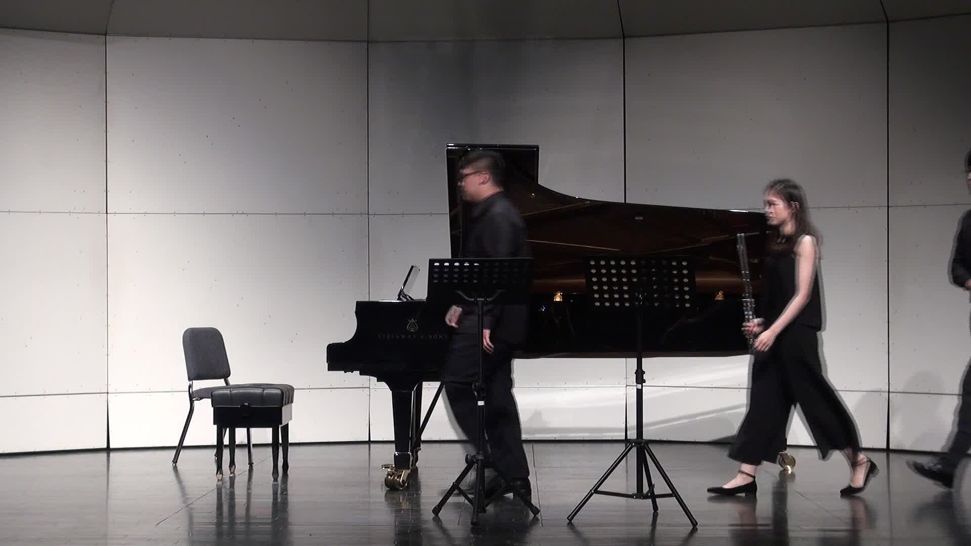 陳亭蓁長笛演奏會 (含輔助資料 演奏會錄音、樂曲解說及室內樂演奏會錄音)-2. C. Debussy-Prelude to Afternoon of a Faun for Flute, Clarinet and Piano