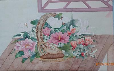 飄洋過海-王智蔚水墨創作-作品三