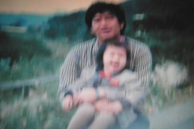 十年後的錯動-我與父親合影於大安溪溪堤岸  苗栗卓蘭  大安溪的封面圖