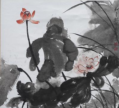 野趣.心曲–水墨創作6