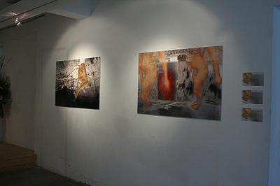 新文人攝影創作論-陰性光繪-南海藝廊展場佈置3