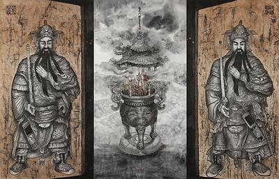 Fasting of the Heart and Sitting in Forgetfulness A Study on Humanistic Images in Ink Paintings's Cover