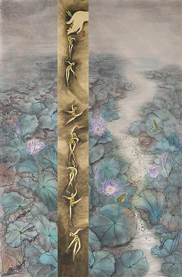 觀心畫語—曾素娥水墨創作研究-20