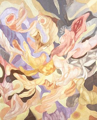 身體感知．潛意識蔓延-李妮創作研究-1