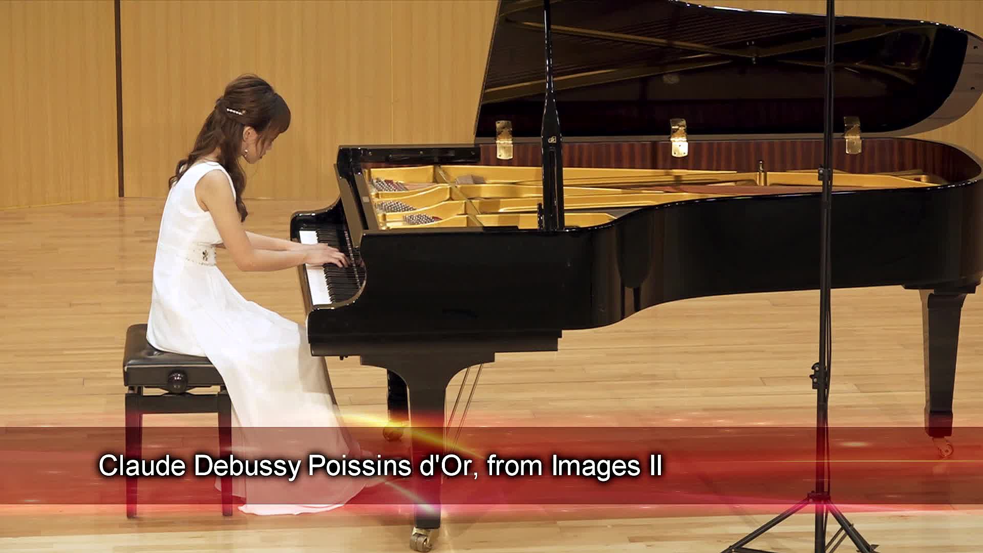 王品雯鋼琴獨奏會-04 Claude Debussy Poissins d Or from Images II