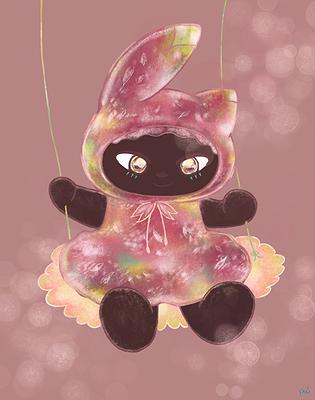 心花紛飛盪鞦韆