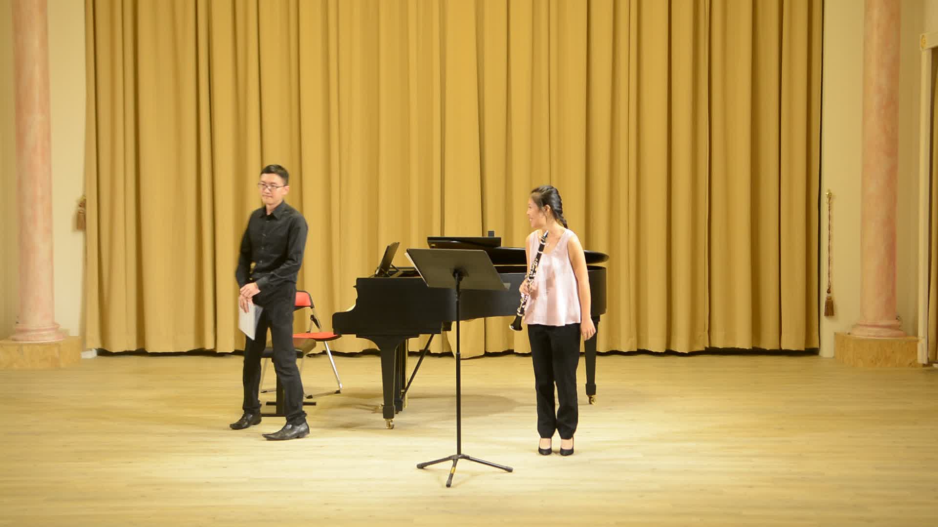 陳昀吟碩士學位獨奏會與畢業音樂會-F.Devienne Sonata No. 1