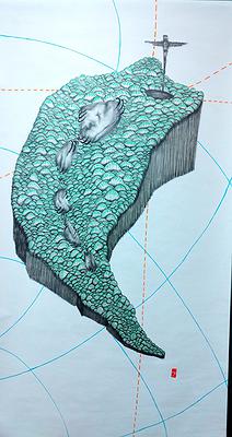 Principle Of Stone‧Release Ink Wash Painting's Cover