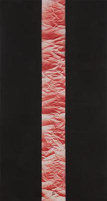 "When the black or white", virtual real or real virtual-Abstract painting by mixing Calligraphy, Chinese ink and Ceramic materials.'s Cover