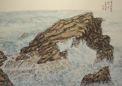 臺灣海濤與海石之美–驚滔駭浪