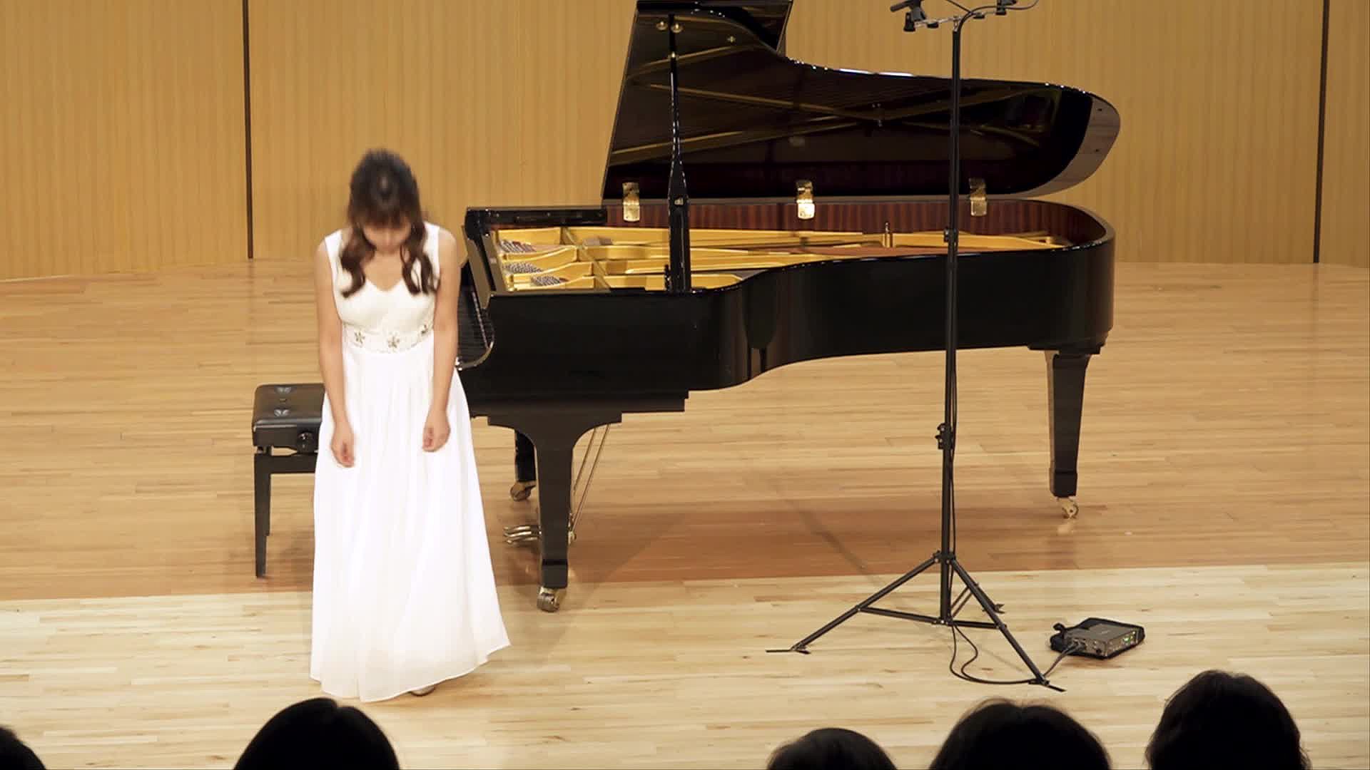 王品雯鋼琴獨奏會-02 Johannes Brahms 6 Klavierstücke op 118