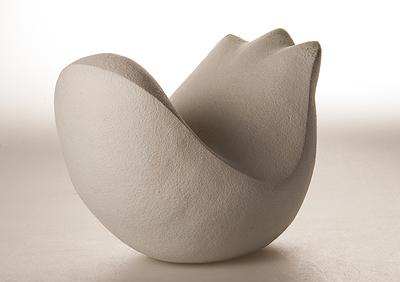 凝結的生機-林洛安創作論述-萌二38x23x17.2014.雕塑土