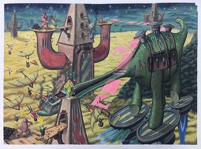 作品10 機械龍的入侵