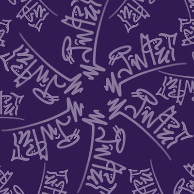 臺灣嘻哈音樂之文化符碼應用於塗鴉圖像創作研究-塗鴉字滿版印花-04-Input
