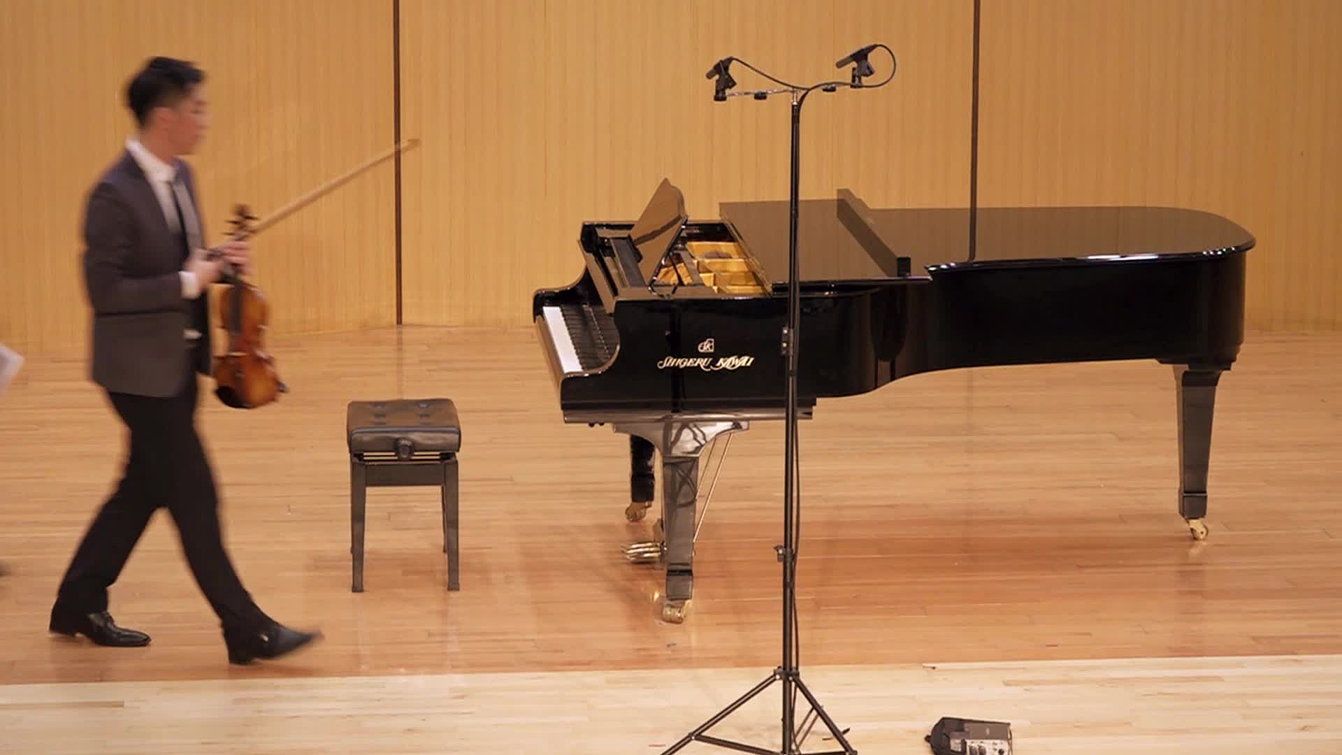 劉彥廷小提琴獨奏會-02 Enrique Granados F Kreisler Danza Española No5 Andaluza