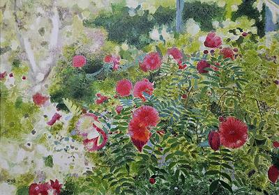 Floral Resonance and Subtle Traces: A Discourse on Huang Jih Hsiang’s Floral Oil Paintings's Cover