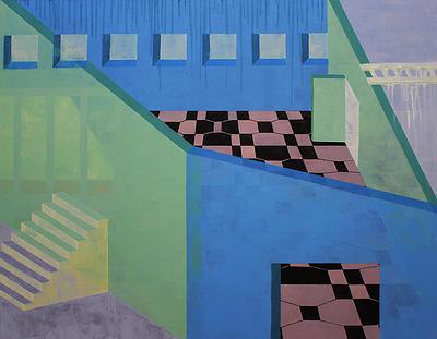 吳翠玲，〈My-land〉，2011，91cm x 116.5cm，壓克力、油彩 畫布的封面圖