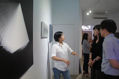 時間與空間的視覺測量─蘇筱筑創作研究 展覽照 11