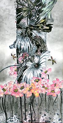 2作品二 陳文慧 笑遊塵世 69x136 2020