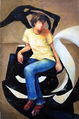 圖07徐麗敏〈夢的吞噬〉