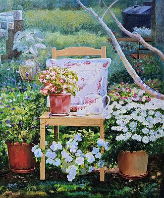 Floral Resonance and Subtle Traces: A Discourse on Huang Jih Hsiang’s Floral Oil Paintings's Cover