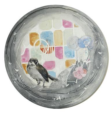 繪畫的識與視－潘家榆創作研究 10〈窗的系譜02〉