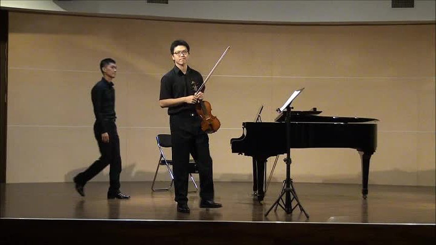 歐牧恩小提琴音樂會作品分析研究 演奏音樂會