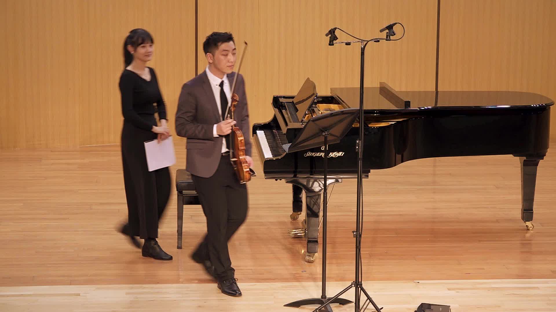 劉彥廷小提琴獨奏會-01 Ludwig van Beethoven Sonata for Violin in D Major Op12 No1的封面圖