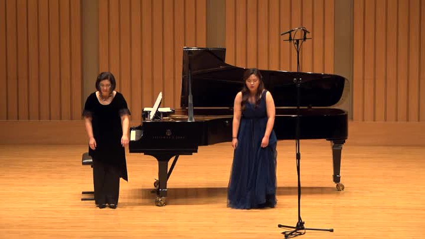 Study of Johannes Brahms’s five songs on the poems by Georg Friedrich Daumer/Graduation Recital's Cover