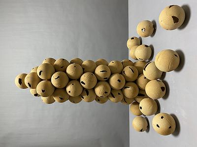 圖140 劉奕堂，〈砌〉，雕塑土，60×50×78cm，2021