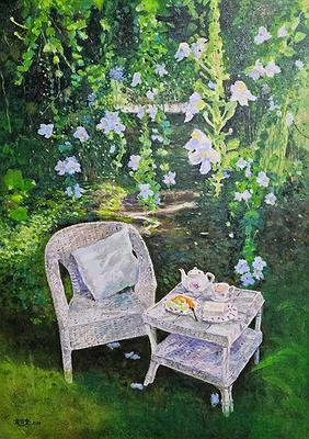 Floral Resonance and Subtle Traces: A Discourse on Huang Jih Hsiang’s Floral Oil Paintings's Cover