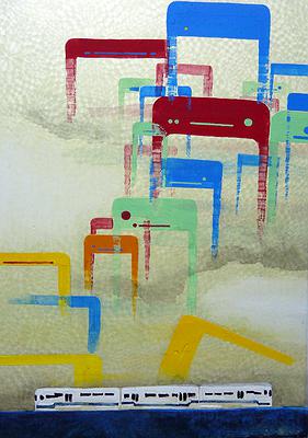 17.機山行旅圖之一