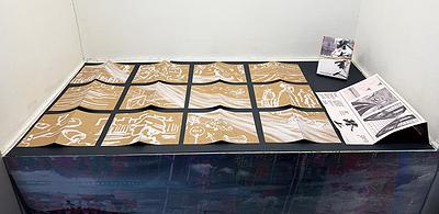 《路上有人》書籍設計展示區