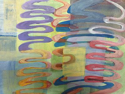 圖28-4〈疊韻〉系列的封面圖